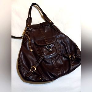 Hard to Find Hayden Harnett Ana Hobo Handbag in Chocolate Brown Leather